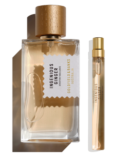 Goldfield & Banks Ingenious Ginger 100ml and 10ml travel spray
