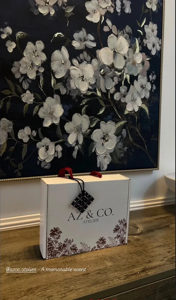 Customer's Instagram story with the AZ and CO box: a memorable scent